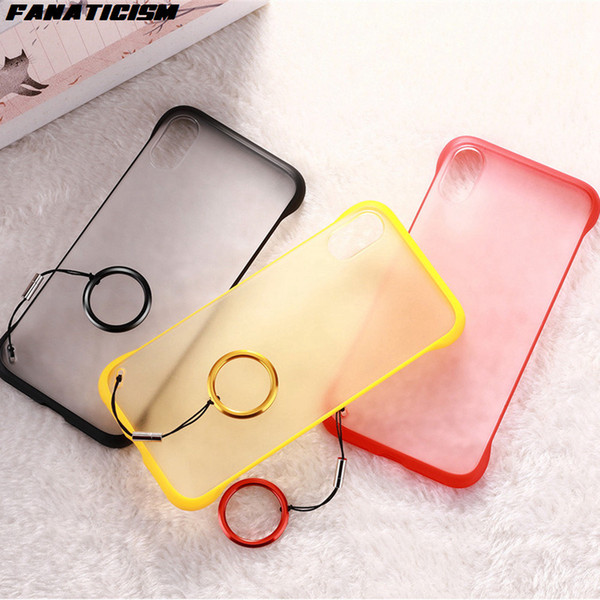 200pcs Ultra thin Borderless Back Cover For iPhone 7 8 6s plus X Xs Max XR Frosted Translucent Hard PC Phone Cases