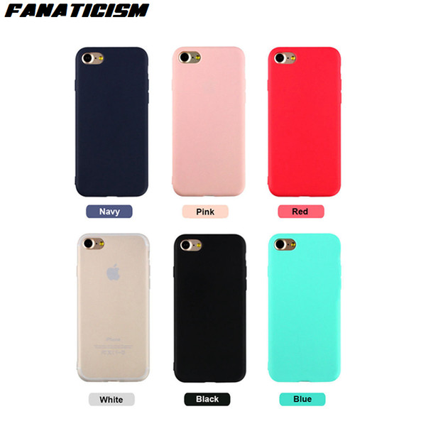 Wholesale Candy Color Soft Silicone Case For iphone 11 Pro XR X XS Max 8 7 6S Plus 5s SE TPU Matte Cover
