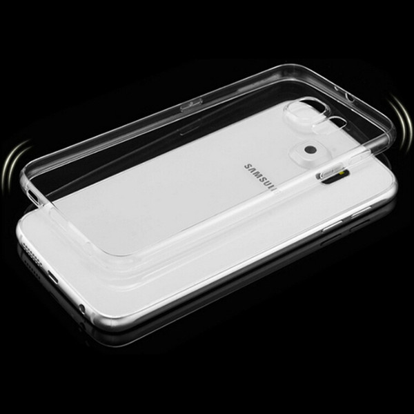 Ultra Thin 0.6 MM Soft Silicone Case For Samsung Galaxy S7 S6 Edge S6 S5 Case TPU Shockproof Cover