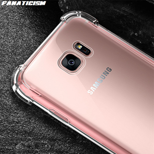 Shockproof Bumper Clear Silicone Phone Cases For Samsung Galaxy A10 A20 A30 A40 A50s A60 A70s A10E A20E A2 Core J2 J4 Cover