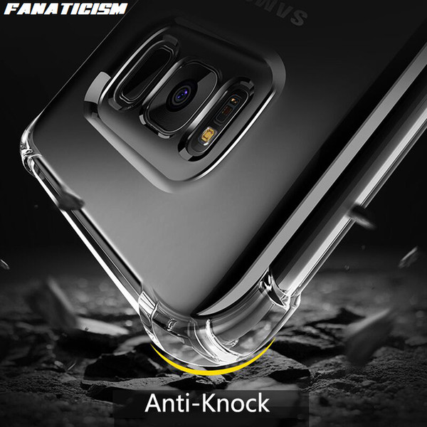 Shockproof Airbag Ani-knock Case For samsung galaxy a10 a20 a30 a40 a50 a60 a70 A10E A20E Soft TPU Silicone Transparent case Cover