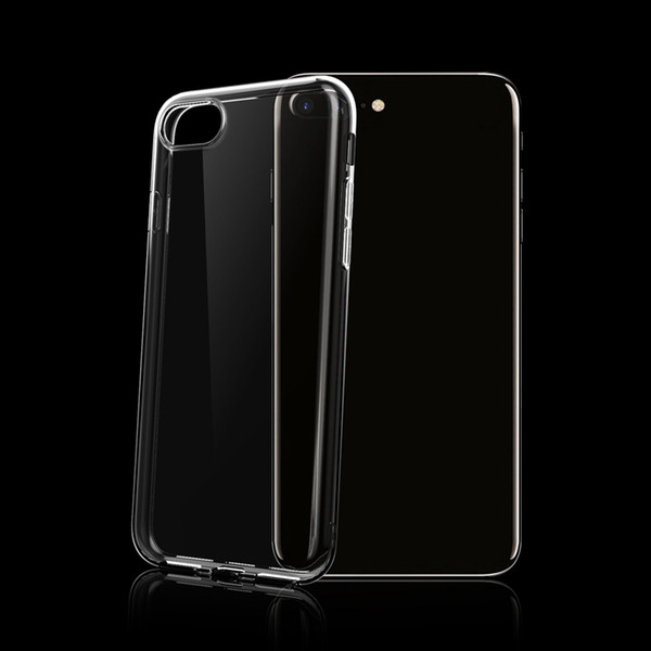 1.2mm Soft TPU Silicone Case For iphone 11 Pro XR X Xs Max 6 7 8 Plus Glossy Anti-drop Transparent Phone Cover