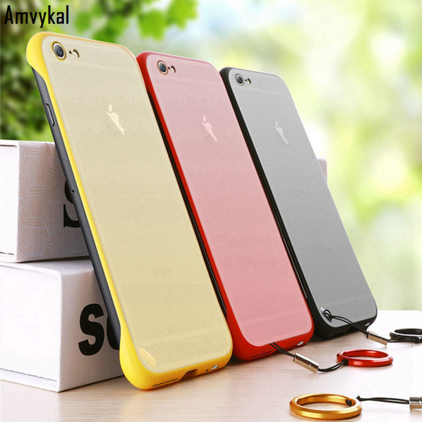 200pcs Ultra-thin Borderless Hard Back Cover For iPhone 7 8 6s plus X Xs Max XR Frosted Translucent Phone Cases For iPhone XS