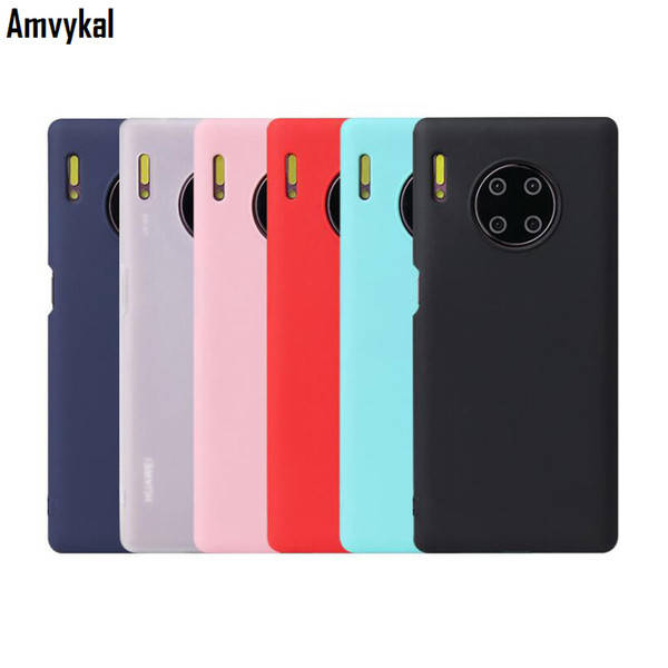 High Quality Ultra-thin Soft Silicone Matte Case For iphone 11 Samsung Huawei Honor Xiaomi Redmi OPPO Candy Color Soft TPU Phone Cover