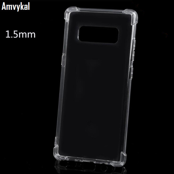 Anti-Knock Clear TPU Cases For Samsung Note 10 Plus Lite 8 9 M10 M20 M30 J2 J4 Core A10E A20E Case Silicone Cover