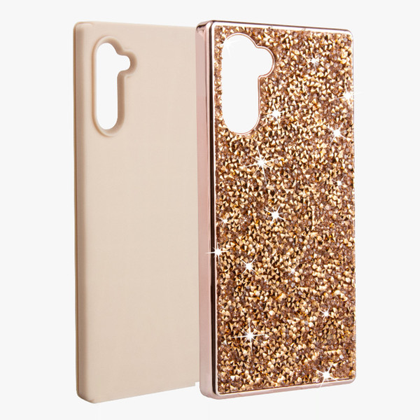 For Samsung Note 10 Case Luxury Diamond Glitter Shiny Bling Case Hybrid Soft TPU Hard PC Protective Cover For Samsung Note 10 Plus