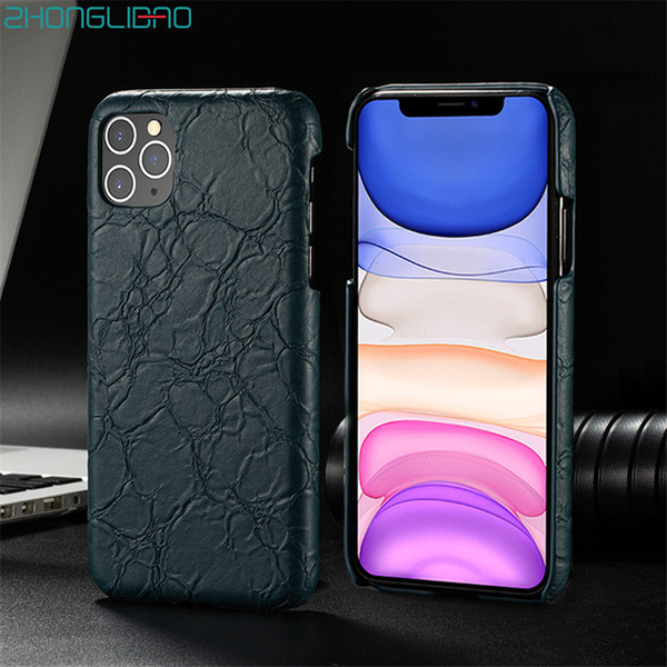 Retro Leather Case for IPhone 11 Pro Max Luxury Slim Hard Back Cover for IPhone XR Xs Max X 8 7 Plus Shockproof