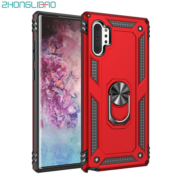 Silicone Case for Samsung Galaxy Note 10 9 8 S10 S9 S8 Plus S10e Lite Hybrid Strong Bumper Anti-fall Armor phone Cover