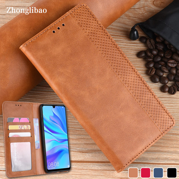 Luxury Leather Magnetic Flip Case for Huawei mate 30 20 pro Honor 20 V20 10lite 8x 8a Pro 10i P Smart Cover