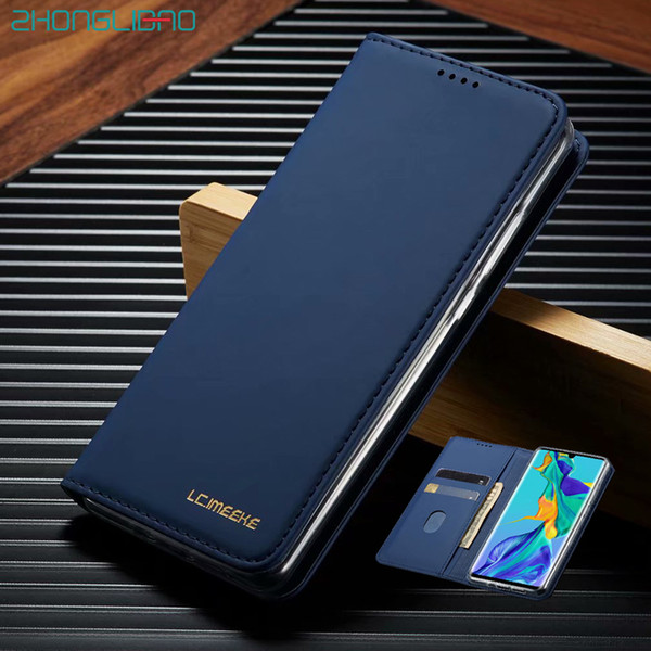 Luxury Cover for Note10 Plus Leather Flip Wallet Case for Samsung Galaxy S10 S9 S8 Plus S10E Note 9 10 + 5G Phone bag