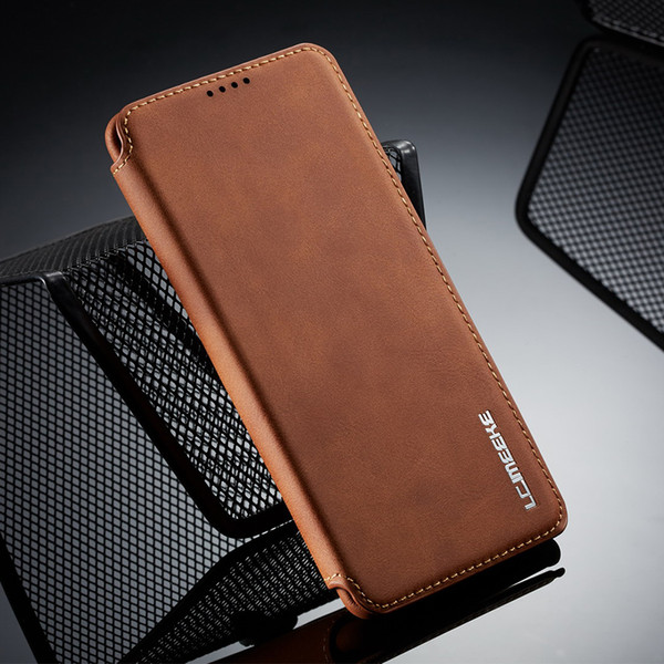 Retro Fundas Flip Leather Case for Samsung Galaxy note 10 9 8 s10 s9 s8 plus s7edge a70 a50 Luxury Wallet Full Cover