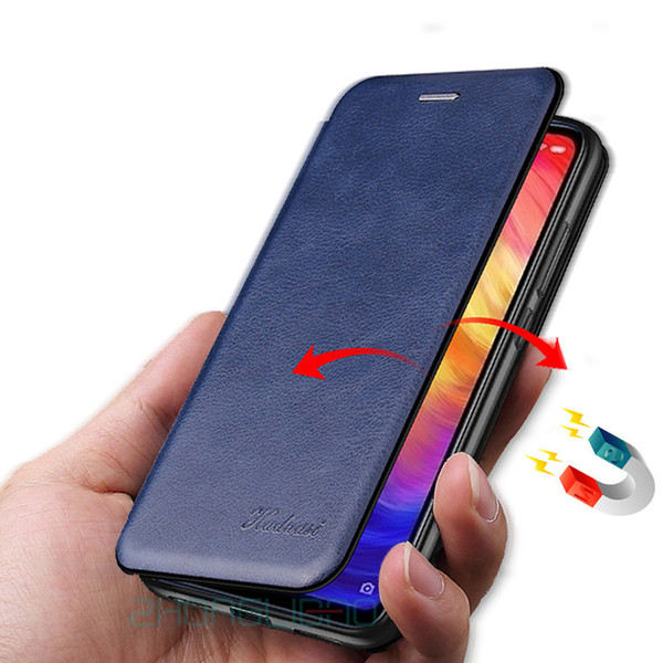 Leather Flip Case Shell for Xiaomi 9t Redmi K20 7A Pro Note 8 8t 7 6 5 Pro Global Magnet Wallet Phone Cover