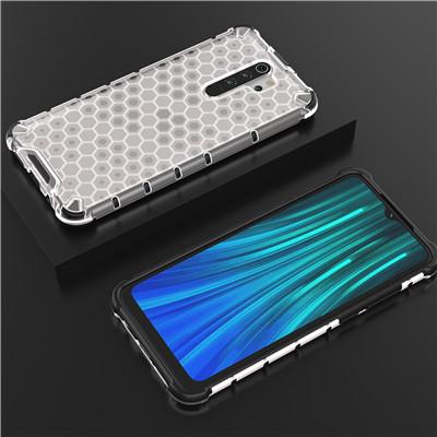 Shockproof Airbag Armor Case on For Xiaomi Mi 9t Cc9 A3 Lite Xiomi Redmi K20 8A Note 8 7 Pro Honeycomb Transparent Hard Cover