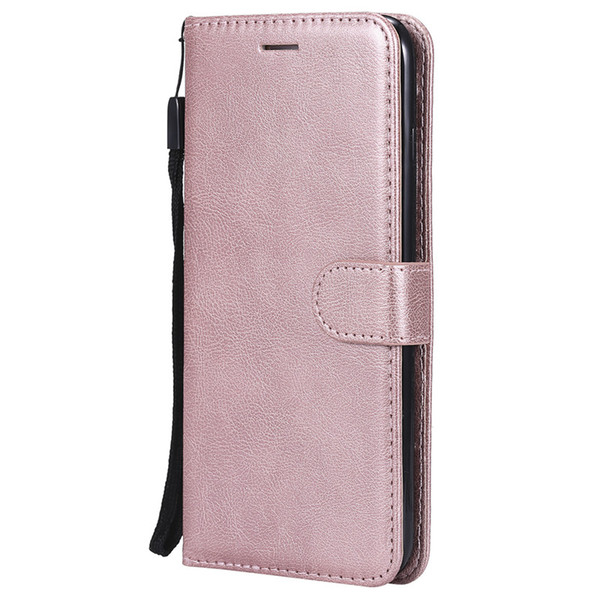 Wallet Case For Apple iPhone 6 Plus Flip back Cover Pure Color PU Leather Mobile Phone Bags Coque Fundas For iPhone 6S Plus