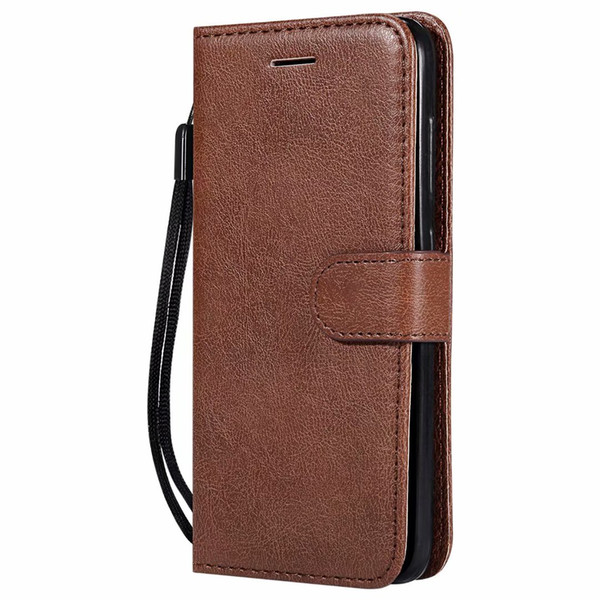 Wallet Case For Xiaomi Redmi 4X Flip back Cover Pure Color PU Leather Mobile Phone Bags Coque Fundas For Redmi 4X