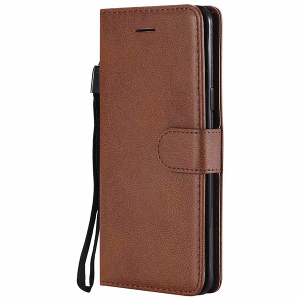 Wallet Case For Samsung Galaxy S9 Flip back Cover Pure Color PU Leather Mobile Phone Bags Coque Fundas For Samsung Galaxy S9 Plus