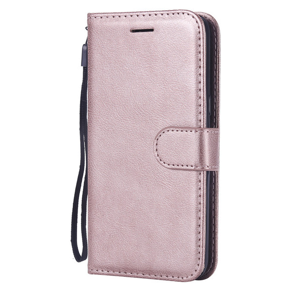 Wallet Case For Samsung Galaxy J2 Core Flip back Cover Pure Color PU Leather Mobile Phone Bags Coque Fundas