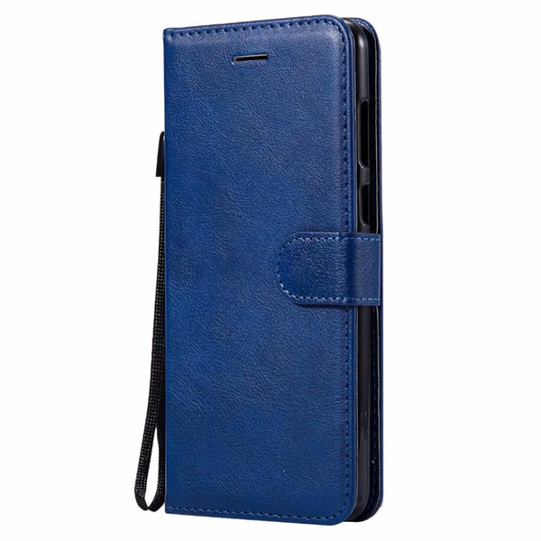 Wallet Case For Huawei Honor 7X Flip back Cover Pure Color PU Leather Mobile Phone Bags Coque Fundas