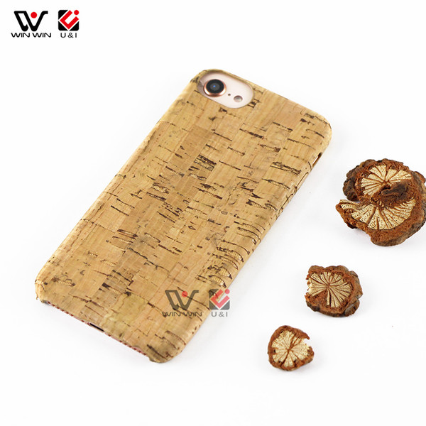 Best Cork Wood Blank Back Custom Design Wooden Mobile Phone Case For iPhone 6 7 8Plus X XS Max For Samsung