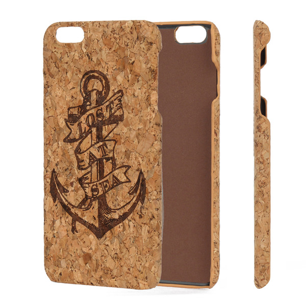 Eco-friendly Solf Cork Wooden Phone Case For iPhone 5 6 7 8 X XR XS Max