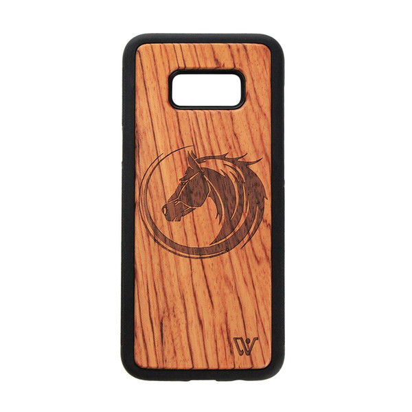 Newest design Wooden Phone Case for Samsung S8 S8 Plus Wood Hybrid Hard Back Mobile Phone Cover Case