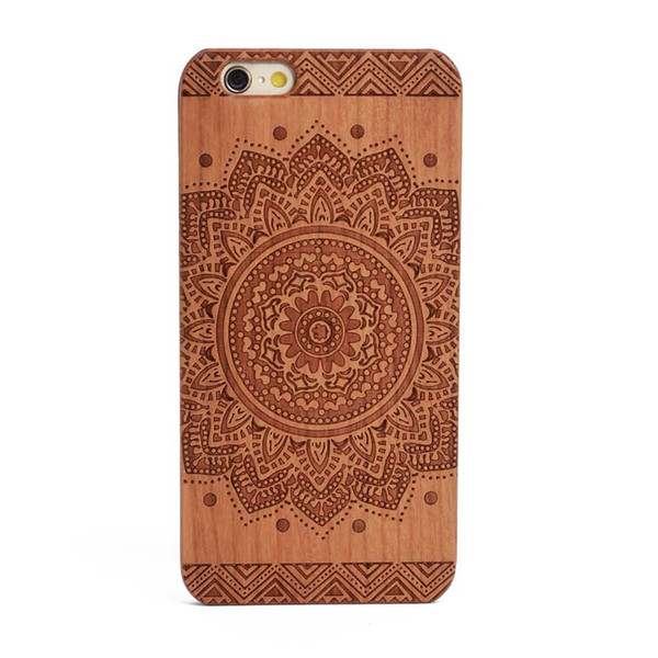 2019 Wood Cell Phone Cases For iPhone Hard Plastic Slim Protective Wood Phone Case for iPhone 5 6 6plus 7 7plus