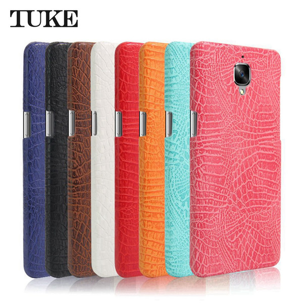 Luxury Crocodile Pattern Leather Case For OnePlus 1 2 3 5T One Plus 5T 1+5T Back Covers Hard PC Phone Bag for OnePlus 6 5 One Plus X 5 1+5