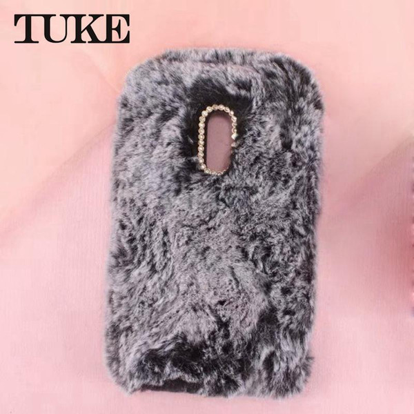 Soft Silicone TPU Cover For Oneplus 5 5t 6 Case For One plus 5 5t Cute Hairy Warm Fur Plush Cover Case