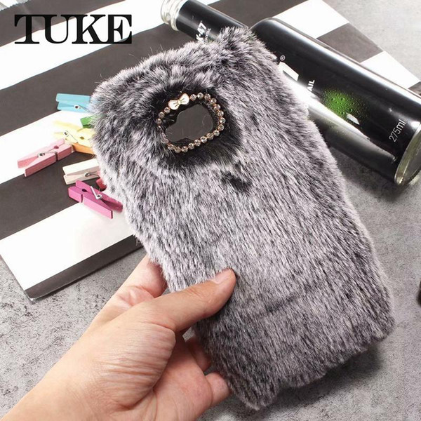 Cute Plush Case For Coque BQ aquaris VS Case Soft TPU Silicone Furry Cover For Fundas BQ aquaris U Plus Case Capinha