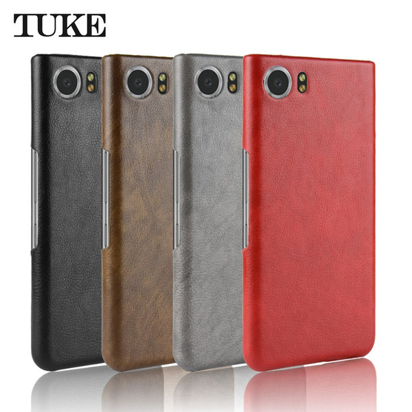 TUKE PU Leather Phone Case For Blackberry KeyOne Key 1 Hard PC Protective Back Cover for BlackBerry Mercury DTEK70 Dtek 70