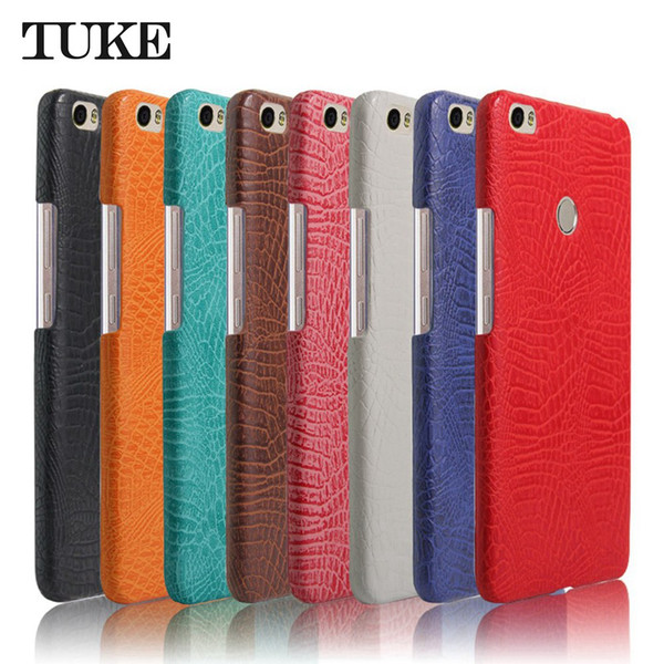 Luxury Crocodile Pattern Leather Case For Xiaomi Mi 5 5S Plus 5C 6 5X A1 Mix 2 Cover Case For Xiaomi Mi Max 2 Note 2 3 Hard PC Plastic Cover