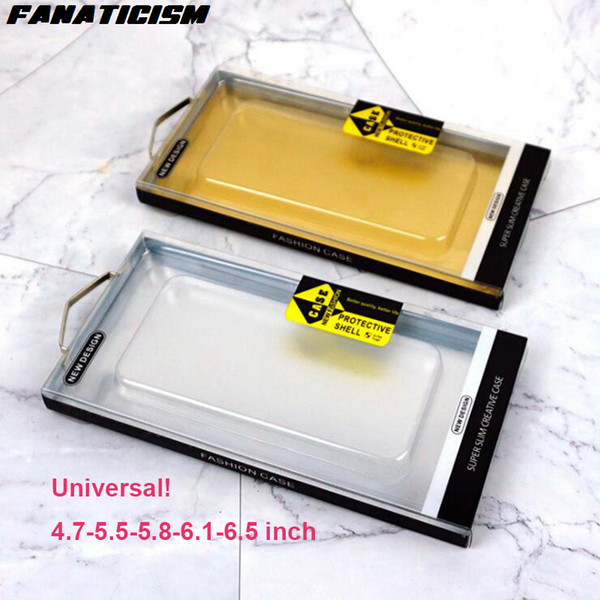 Fanaticism Universal Phone Cases Package PVC Retail Packaging Box For iPhone XR XS Max 7 8 Samusng S10 S9 S8 Plus Note 9