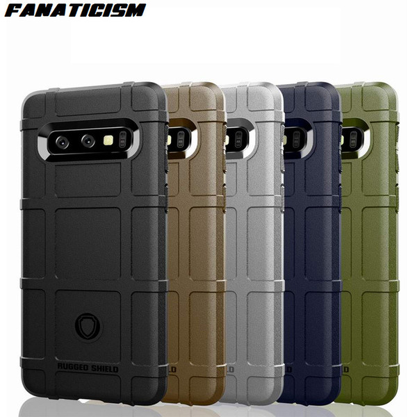 Fanaticism Soft Silicone Rugged Shield Shockproof Armor Protective Cover For Samsung S8 S9 S10 Plus S10e Note 8 9 iphone XR Case