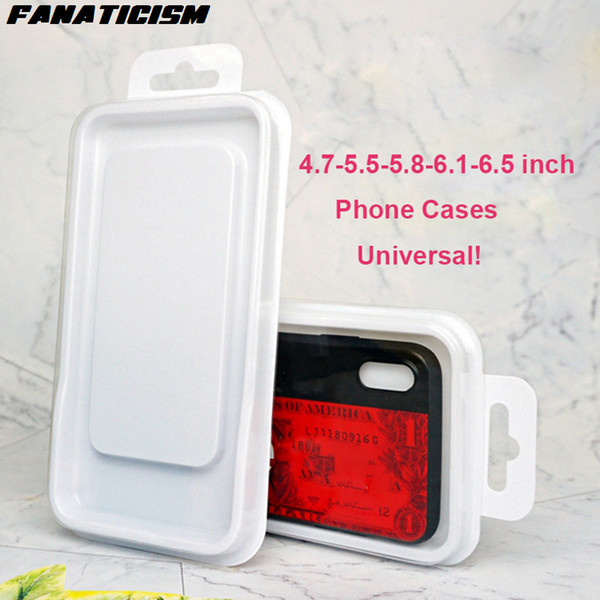 Fanaticism Universal PVC Retail Packaging For iPhone XR XS Max 6 7 8 Samusng S10e S10 S9 S8 Plus Phone Cover Package Box