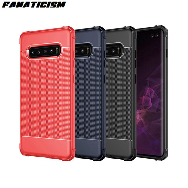 Fanaticism Fashion Anti-knock Soft Silicone Phone Cases For Samsung S8 S9 S10 plus S10e Note 8 9 J4 J6 Shockproof Back Cover