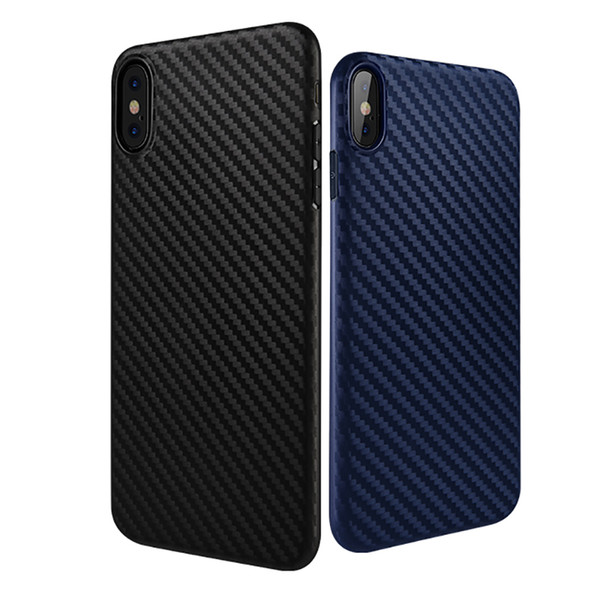 HOCO For Iphone XS Max Case Carbon Fiber Soft TPU Back Cover Phone Cases for Iphone XS XR