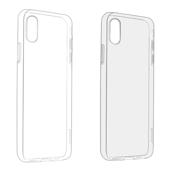 HOCO For Iphone XS Max Case Clear Soft TPU Back Cover Phone Case for Iphone XS XR