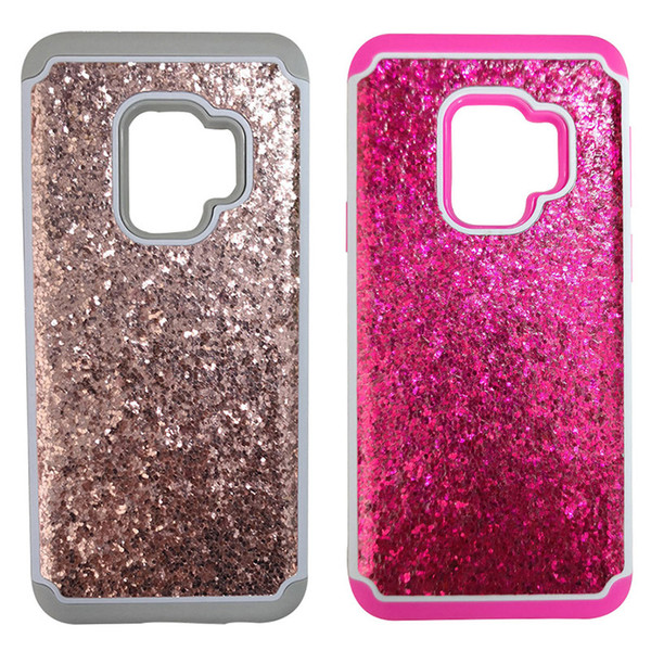 For Samsung S9 Case Women Luxury Glitter Shiny Bling protect Case Cover for Samsung Galaxy S9 S9Plus S8 S8Plus