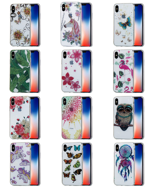 TPU cover For iPhone X Xs 6s 7 8 plus 5s se iPod Touch 6 5 Samsung Galaxy S9 LG Huawei Phone Case