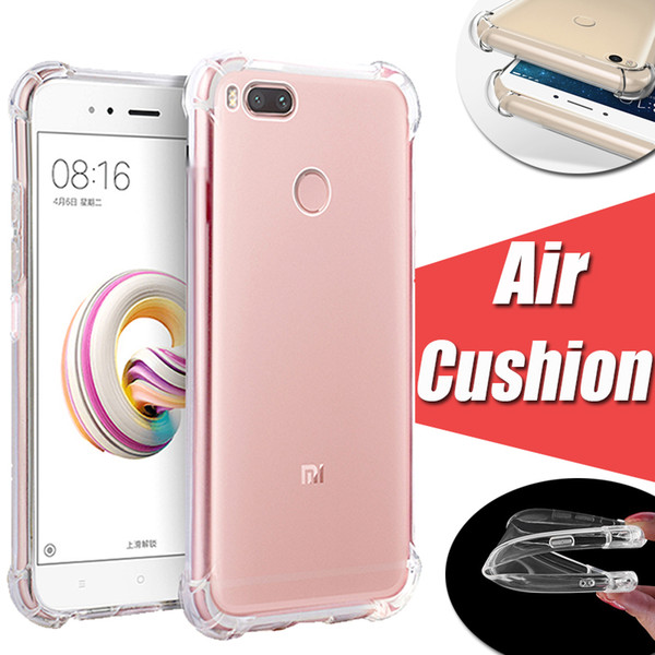 Air Cushion Shockproof Slim Transparent Clear Crystal Soft TPU Cover Case For Xiaomi Mi 9 SE 8 Lite 6X 6 Plus Mix Max 3 Pro Redmi Note 7 6A