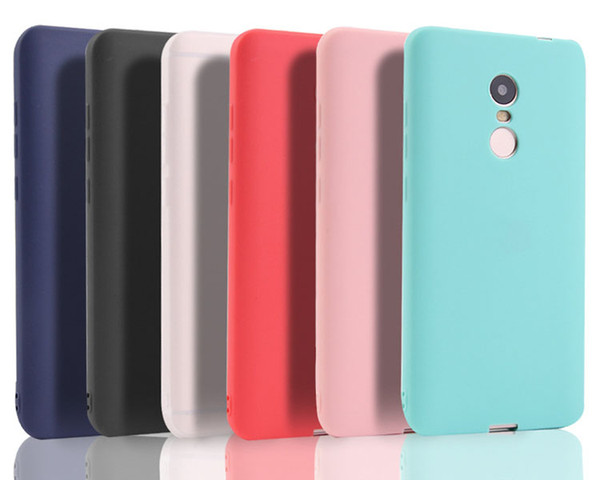 Candy Color Matte Frosted Soft TPU Silicone Rubber Slim Anti-shock Cover Case For Xiaomi Redmi 7 6 Pro 6A 5A 4X GO A2 Lite S2 Y2 Y1 Note 7 5