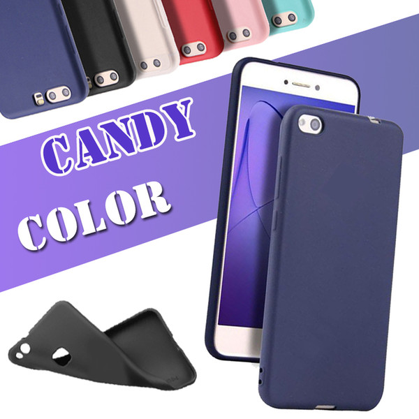 Candy Color Matte Frosted Soft TPU Silicone Rubber Cover Case Skin For Xiaomi Mi 9 SE 8 Explorer Lite 6 Plus Note 2 Mix 2S Max 3 Pro A2 Play