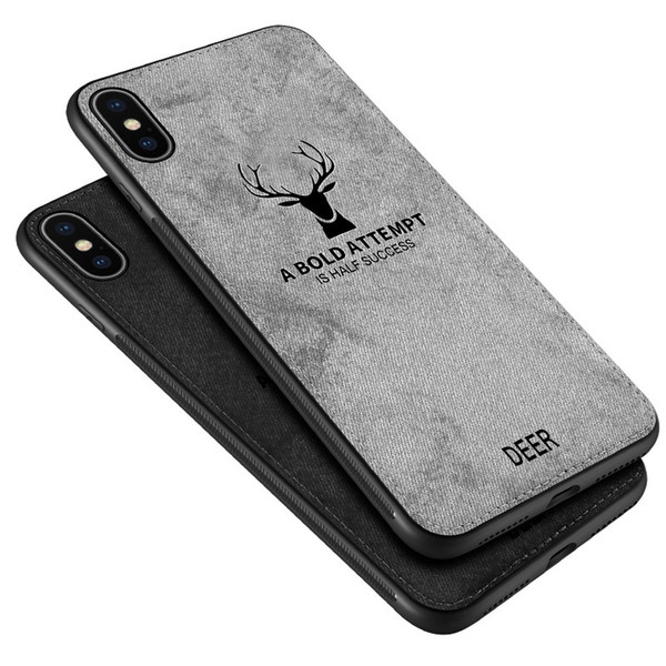 Frabic Phone Case For iPhoneX Creative 3D Elk Multicolor Back Cover for XSMAX 7Plus/8Plus Soft TPU Protector