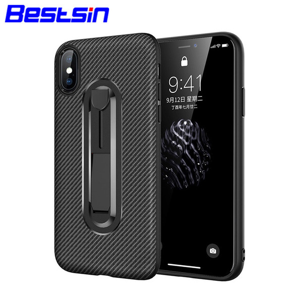 Bestsin Ultra Thin Soft TPU Case With the Holder For Iphone6 7 X XS XR XSMAX