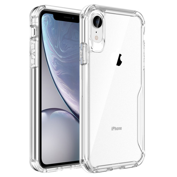 Luxury Crystal hard pc transparent clear acrylic plastic phone case for iPhone x xs xr xsmax cover