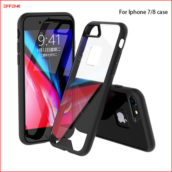 EFFENX Simple Combination Phone Case for iPhone 7 8 Plus Protective Back Shockfroof Anti-scratch Cover for iphone 7plus Wholesale