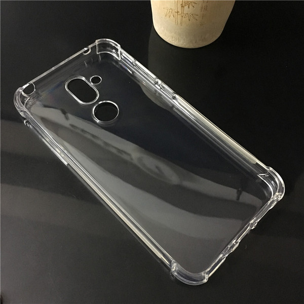 Anti-knock Clear TPU Case For Nokia 8.1 7.1 2.1 6.1 5.1 Plus X5 X6 9 Pureview Shockproof Transparent Soft Back Cover