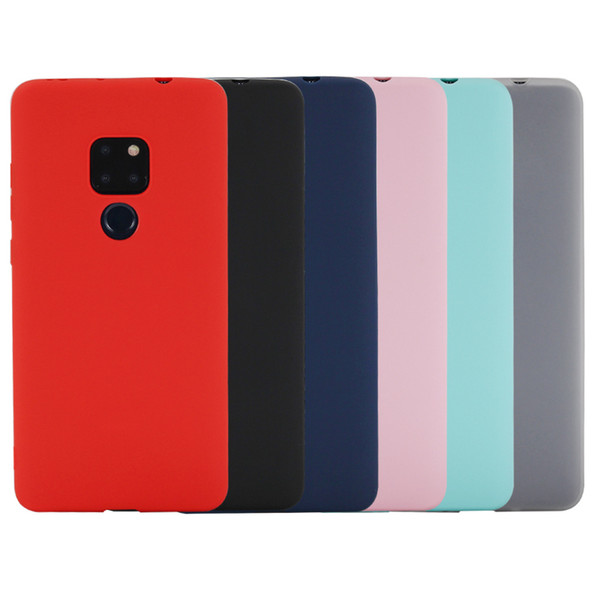 Matte TPU Frosted Silicon Phone Cover For Huawei Mate 20 Lite Pro Soft Back Case For mate 20lite