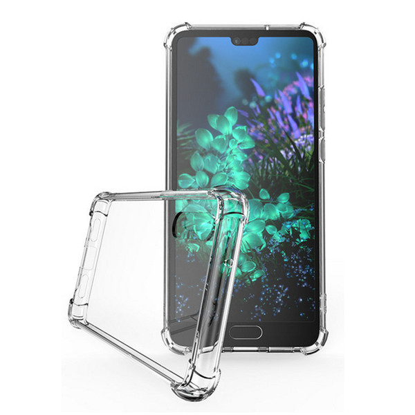 New Arrival Anti-knock Clear TPU Case ForSamsung Galaxy M10 M20 A10 A30 A50 Shockproof Transparent Soft Back Cover