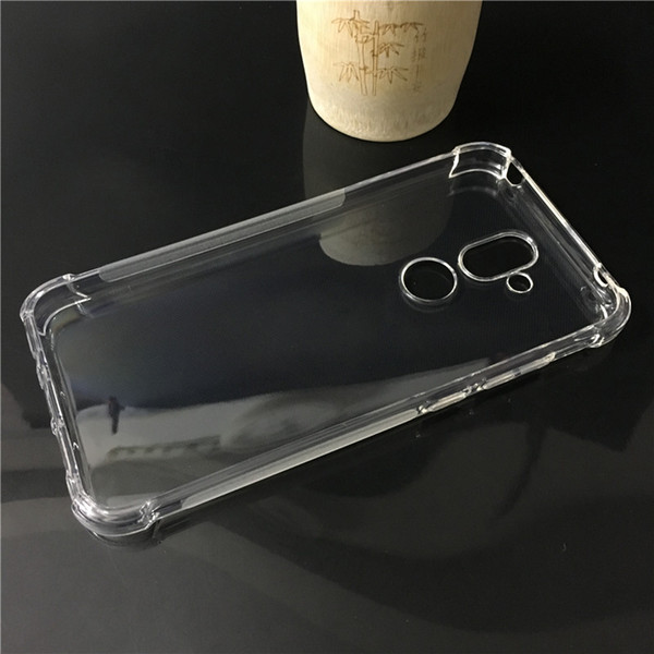 New Anti-knock Clear TPU Case For Nokia 8.1 7.1 2.1 6.1 5.1 Plus X5 X6 9 Pureview Shockproof Transparent Soft Back Cover